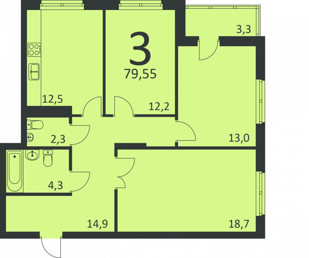 Планировки квартир в новостройках