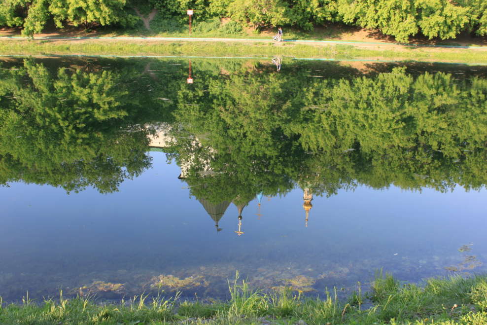 Глубины Нижний Царицынский пруд