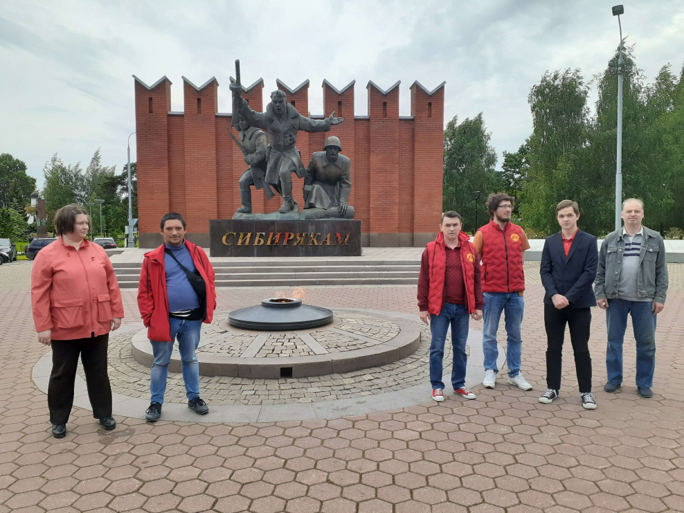 Реконструкция ко Дню Победы 2021 в Снегирях