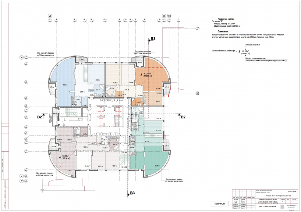 ГКЛ на плане