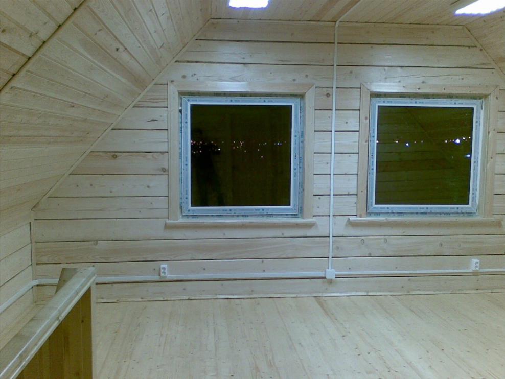 Внутренняя отделка дачного домика
