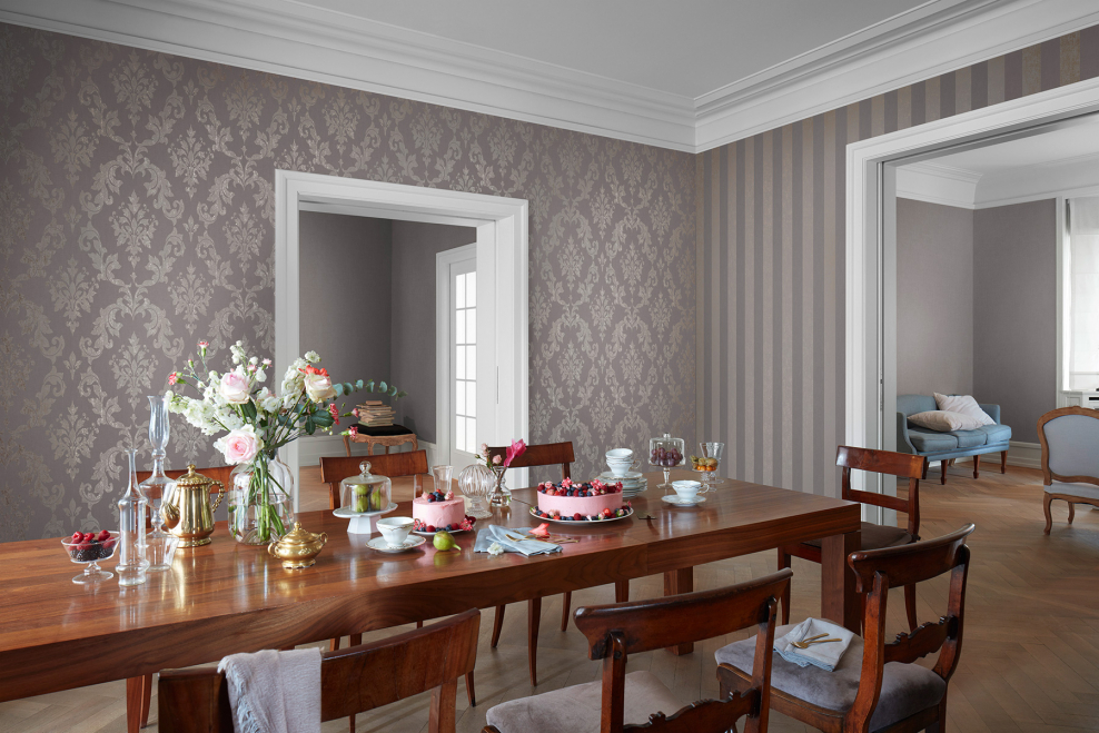 Обои Rasch Emilia в интерьере