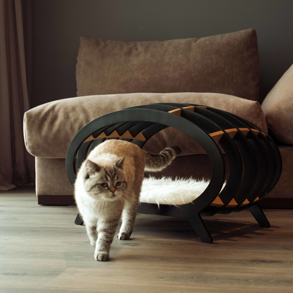Дизайнерские лежанки для котов