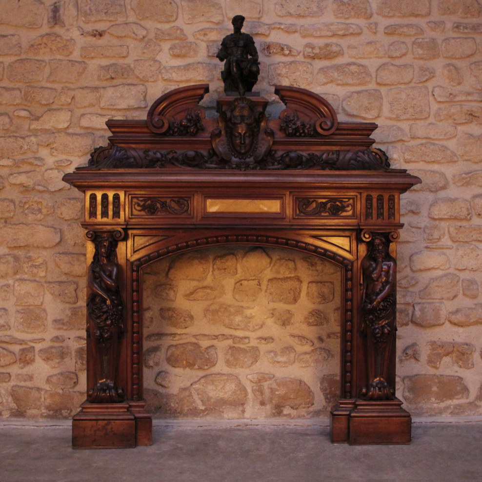 Антикварные камины