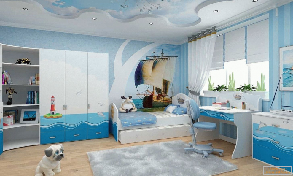 Детская комната для мальчика