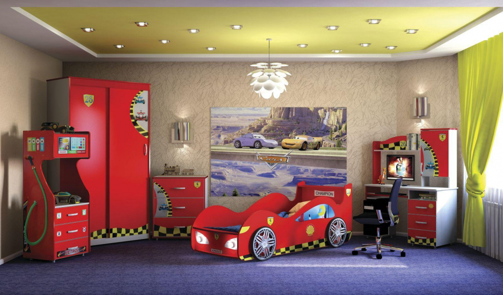 Кровать-машина формула Мэри мебель