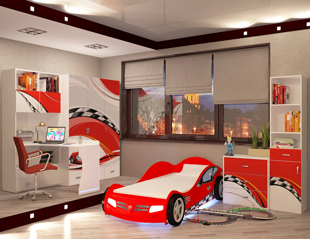 Детские комнаты для мальчиков