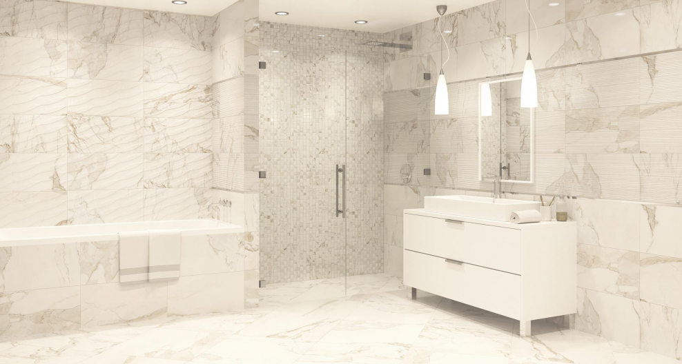 Керамогранит Marble trend Calacatta k-1001/LR 60x60 от Kerranova