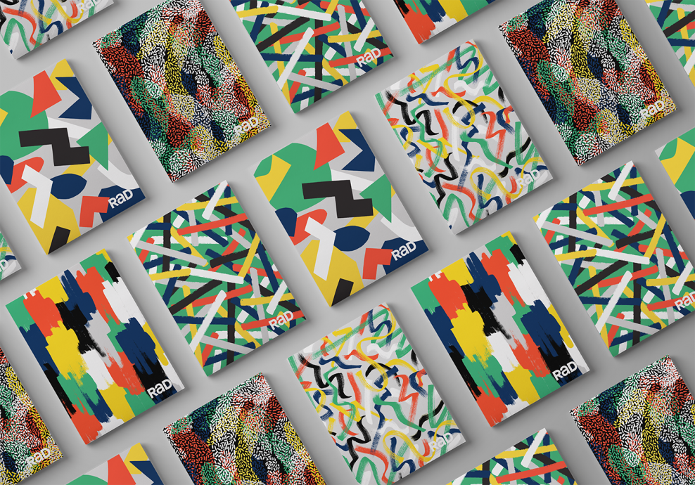 Яркие цвета в графическом дизайне