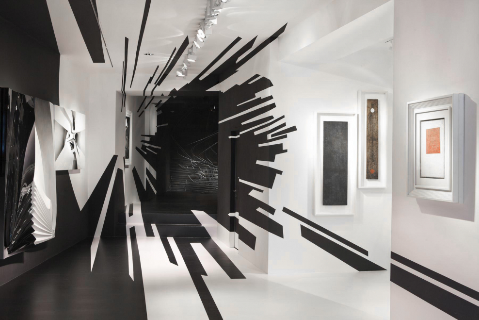 Заха Хадид интерьера галереи galerie Gmurzynska (в Цюрихе)