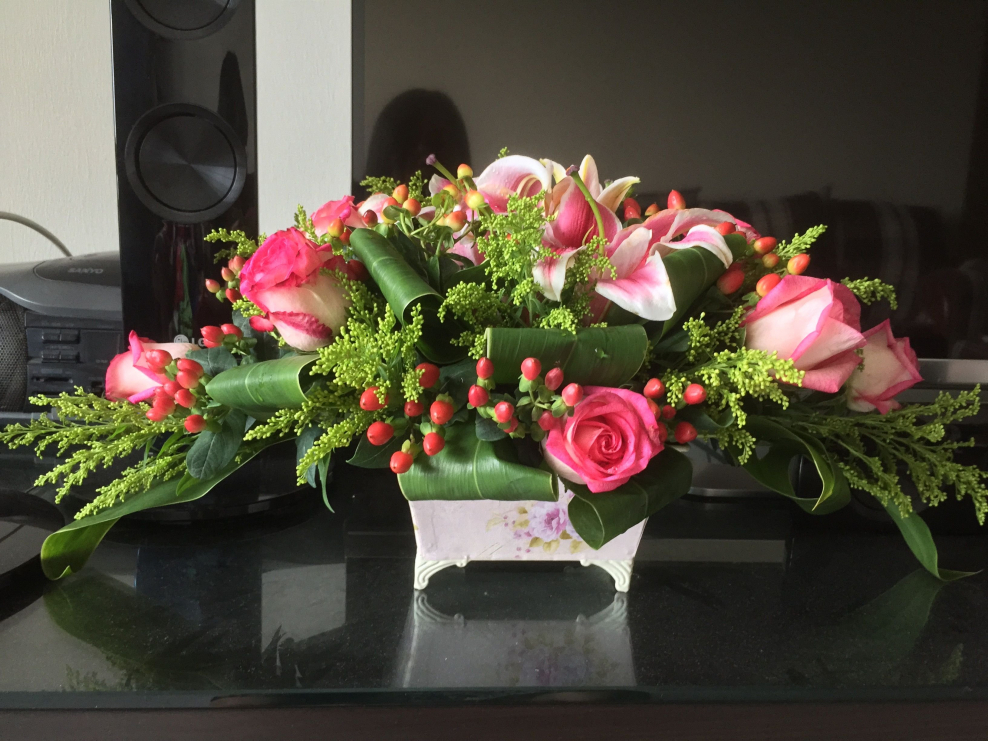 Аранжировка цветов