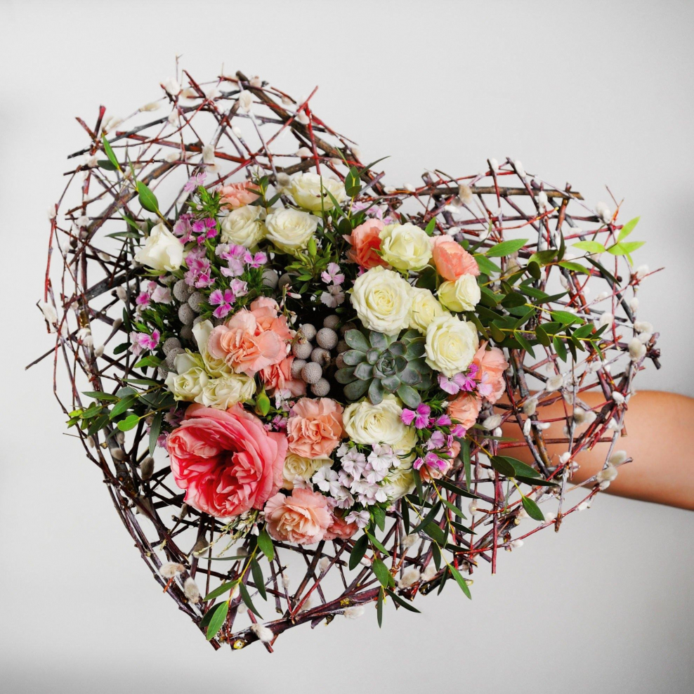 Каркасный букет