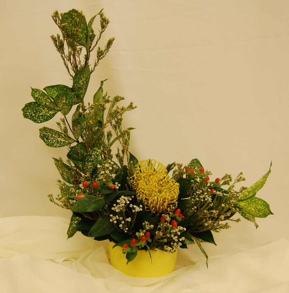 Асимметричные флористические композиции