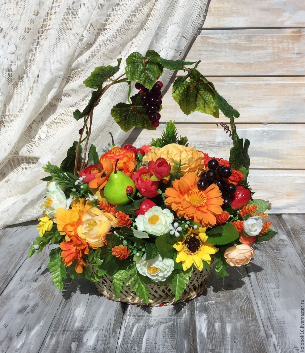 Осенняя флористическая композиция