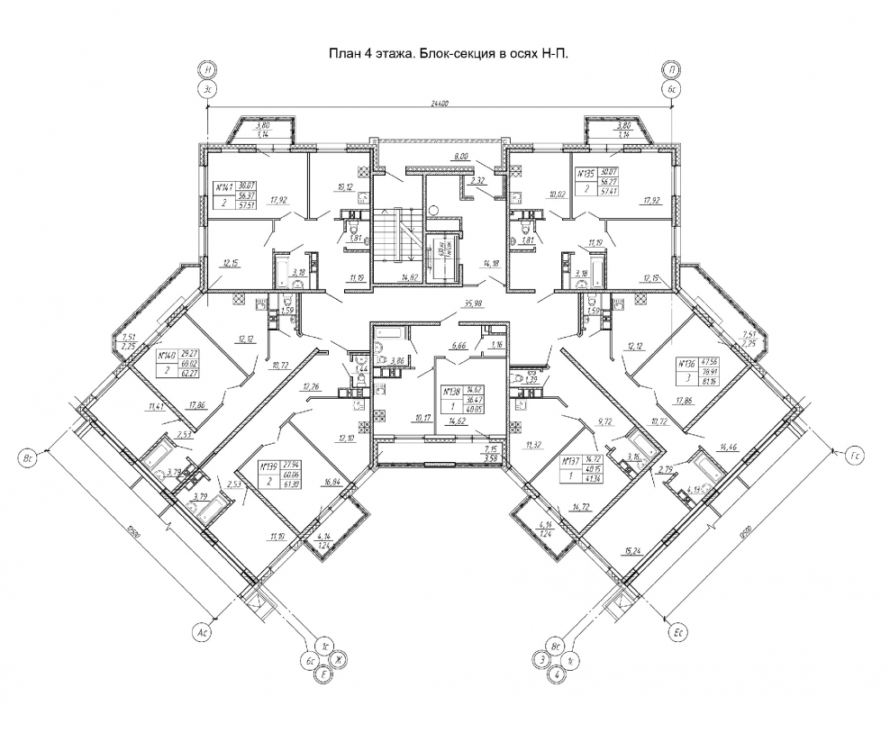 Планировочное решение коливинга
