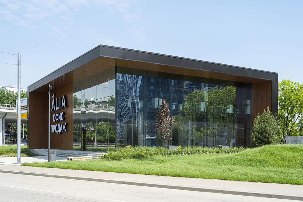 БЦ Водный вид из окна