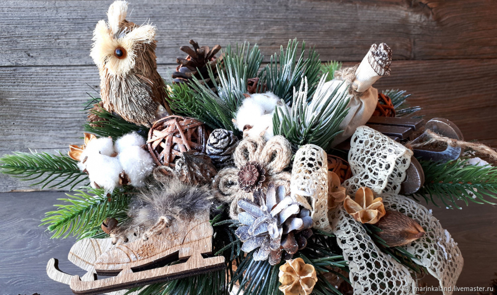 Новогодние шары с подсветкой