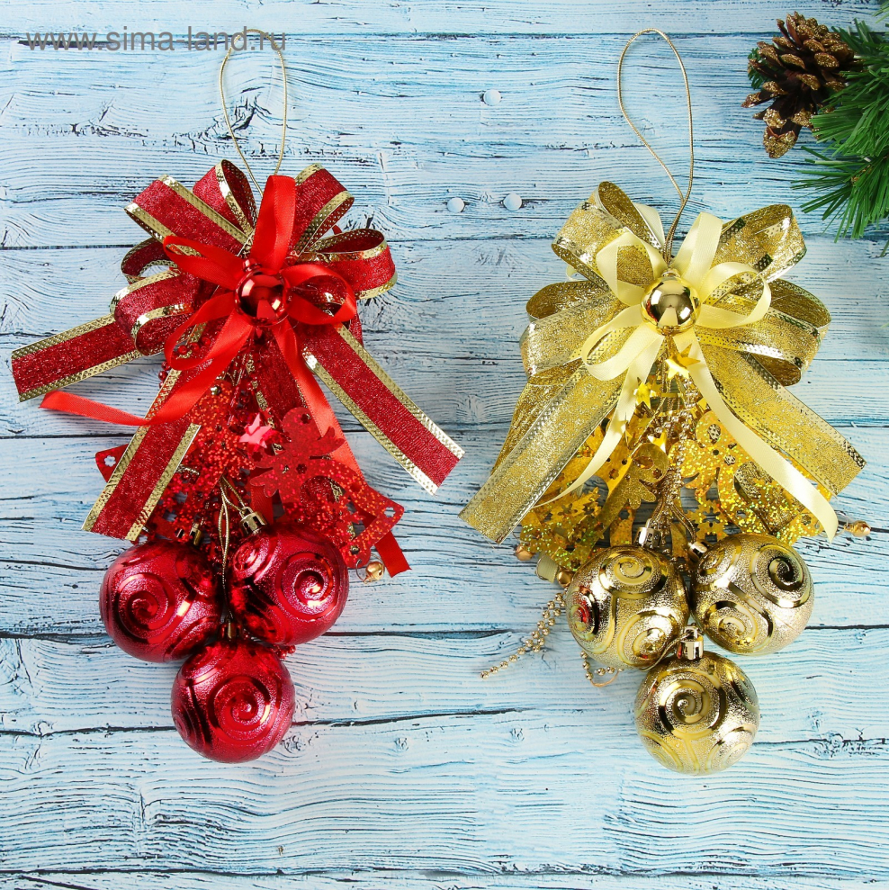 Новогодние игрушки сладости