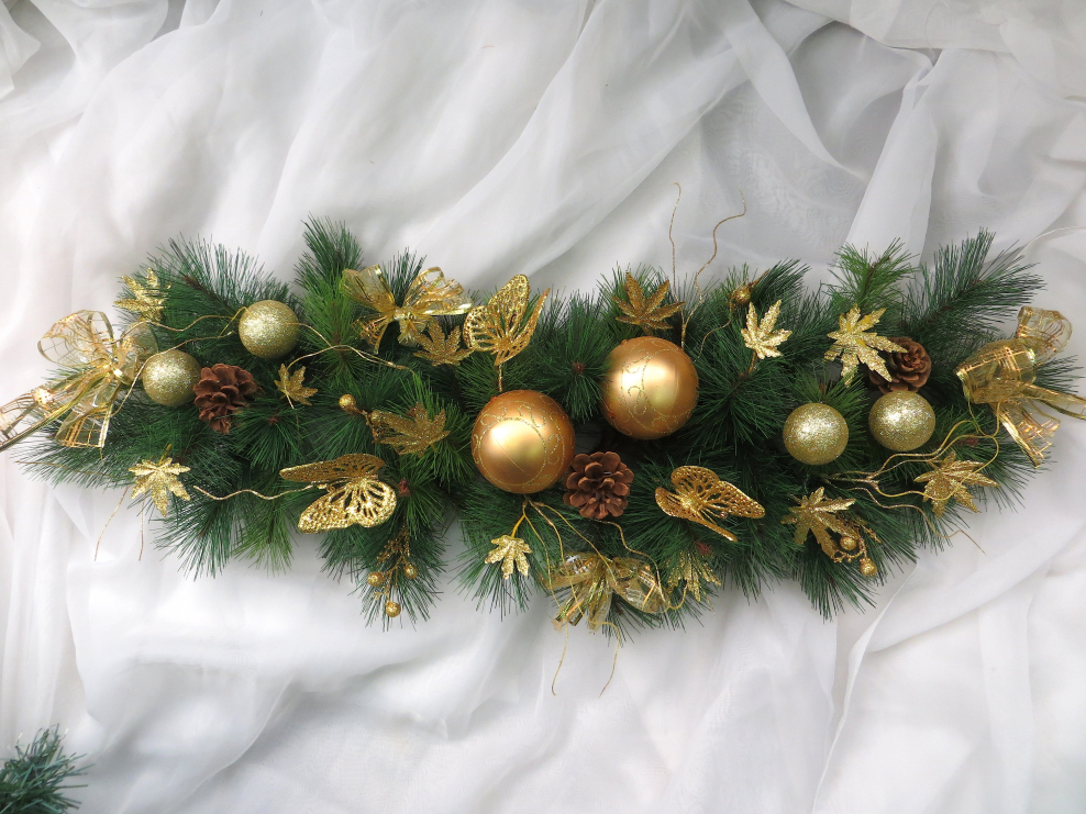 Новогодние настольные композиции