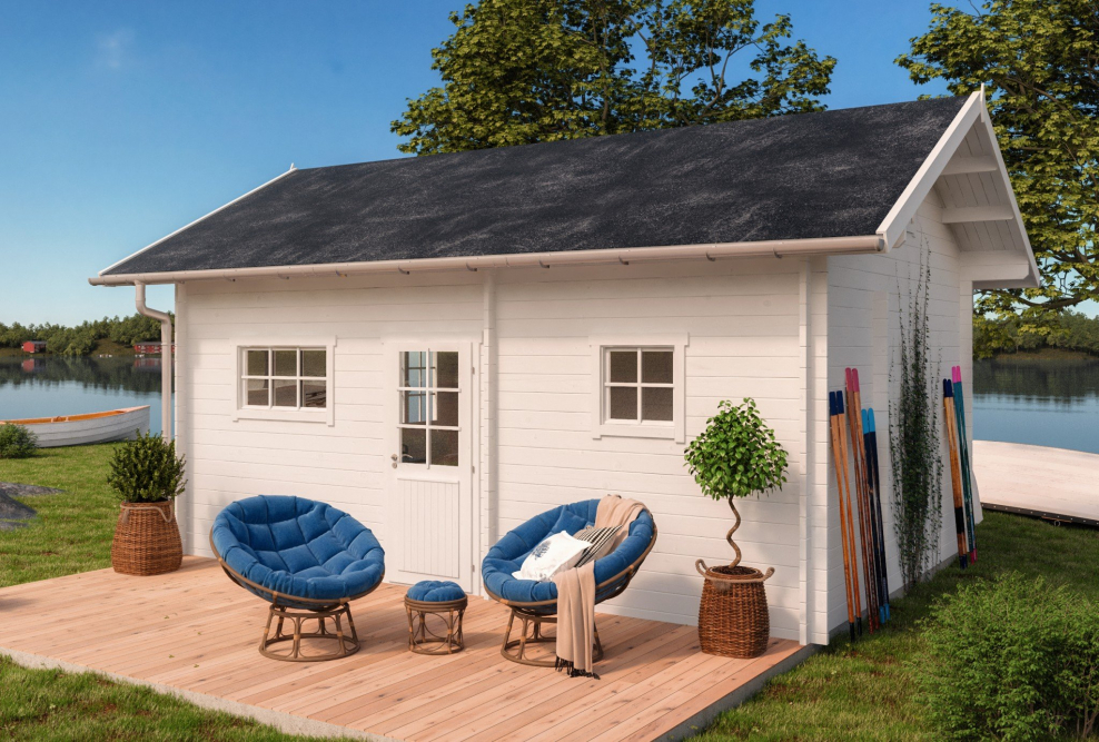 Маленький финский домик для дачи