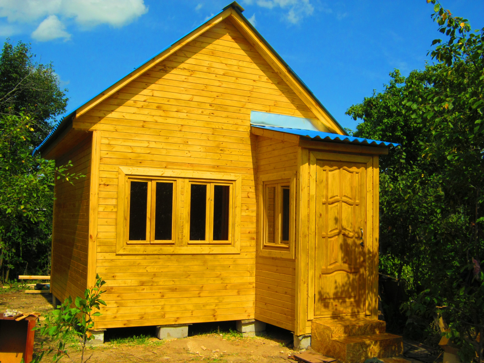 Каркасно щитовые дачные домики