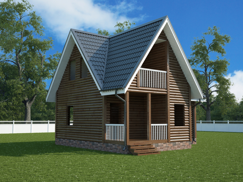 Проекты дачных домиков