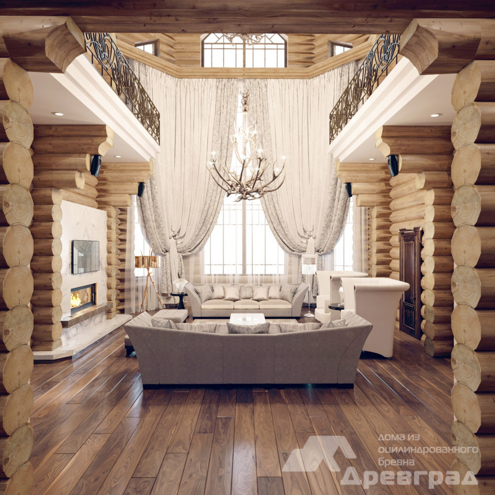 Деревянный дом 200 кв м интерьер