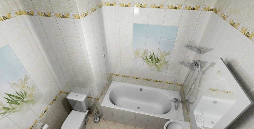 Панели ПВХ Крокус золотистый