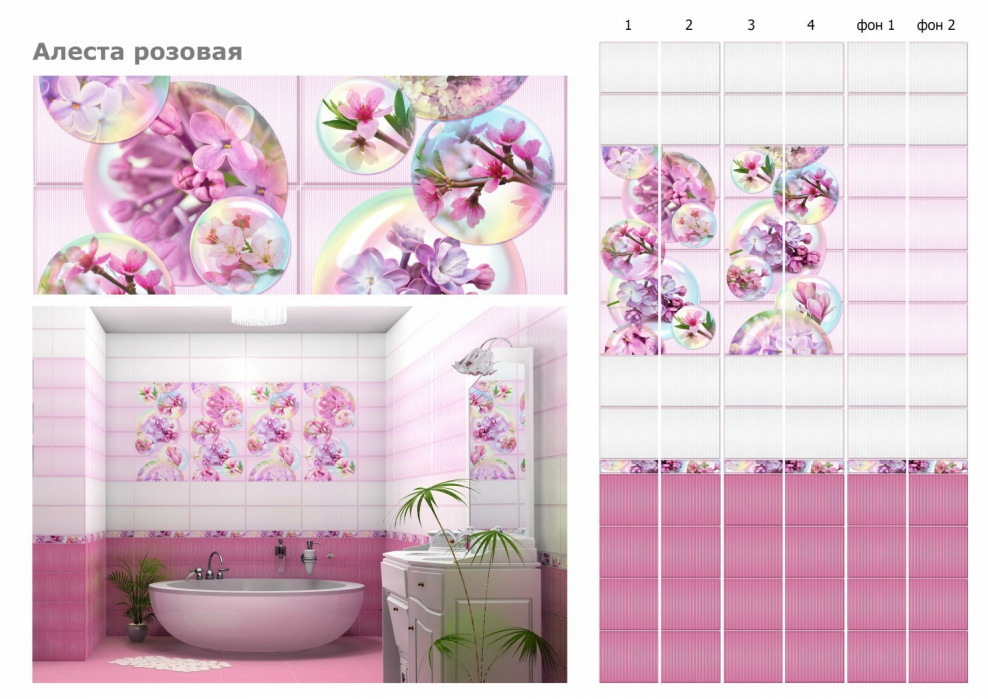 Панель ПВХ Флер (285)