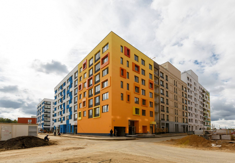 Микрогород «в лесу» план входных групп