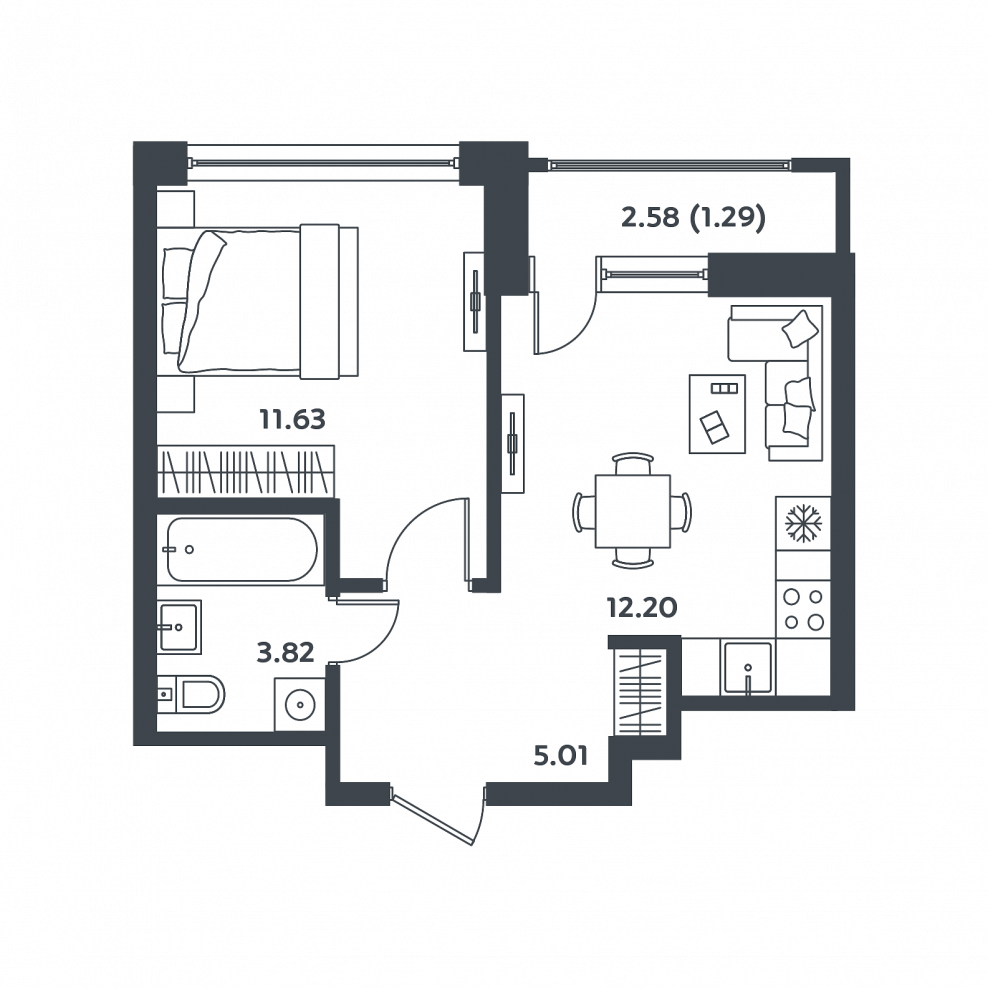 Микрогород в лесу Отрадное