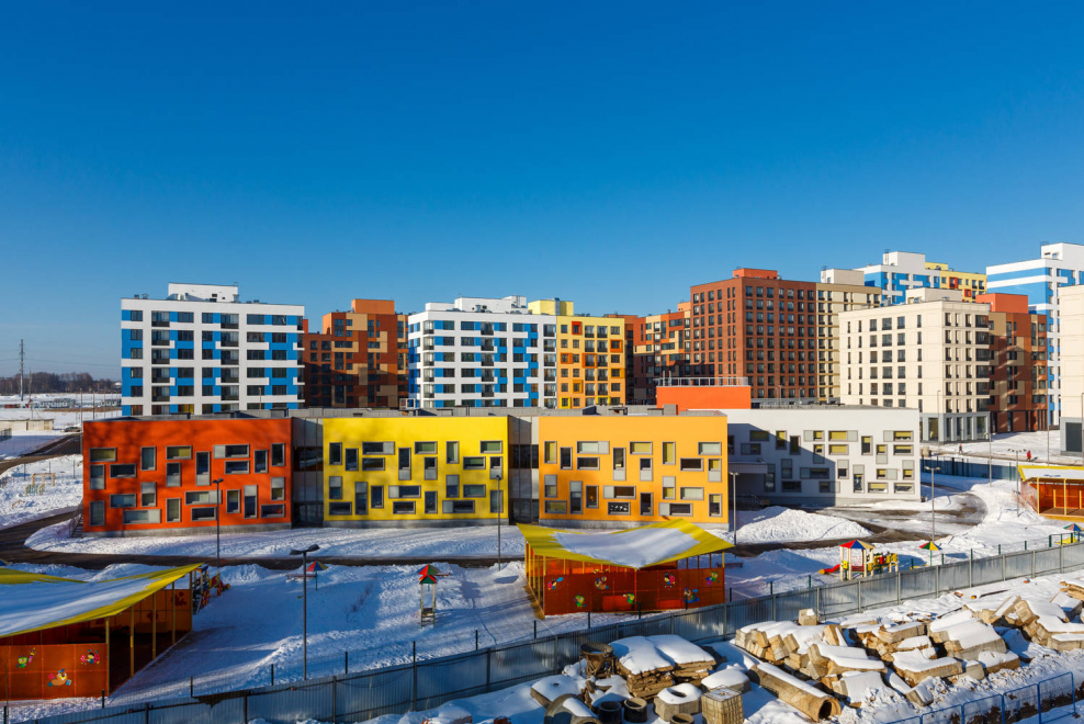 Планировка 3х комнатных квартир ЖК Микрогород в лесу