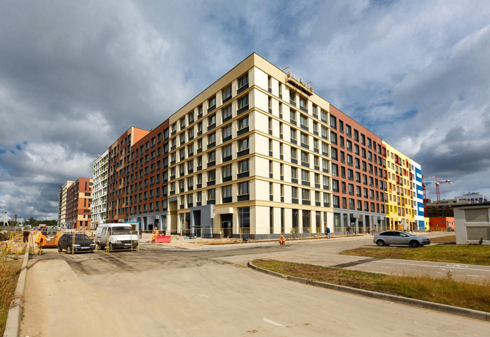 ЖК Микрогород в лесу вид на кладбище