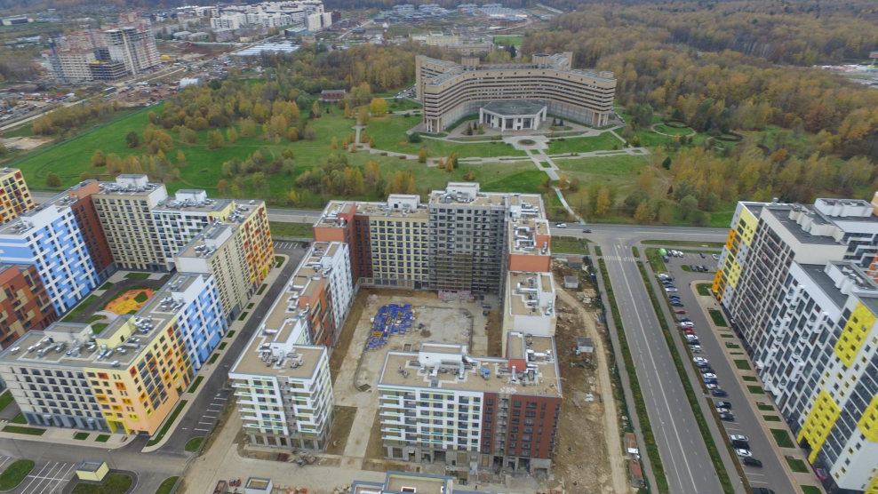 ЖК Микрогород в лесу коворкинг