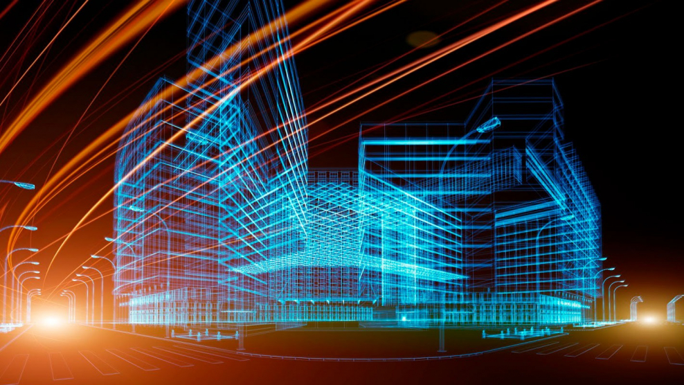 Абстрактный архитектурный фон