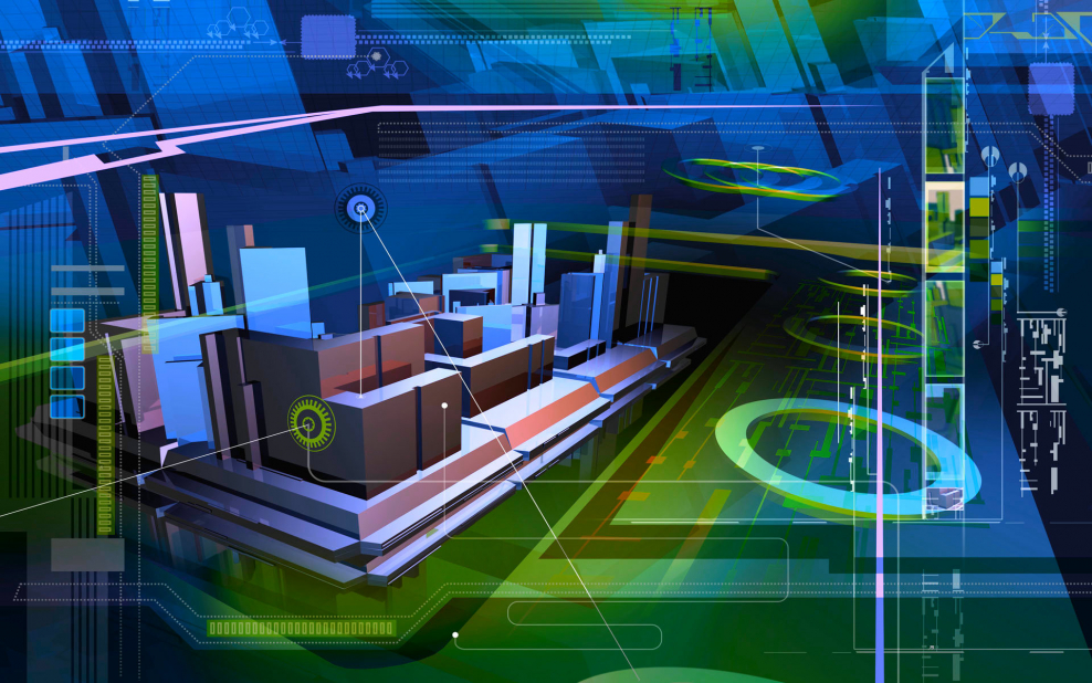 Геометрический Хай тек в интерьере