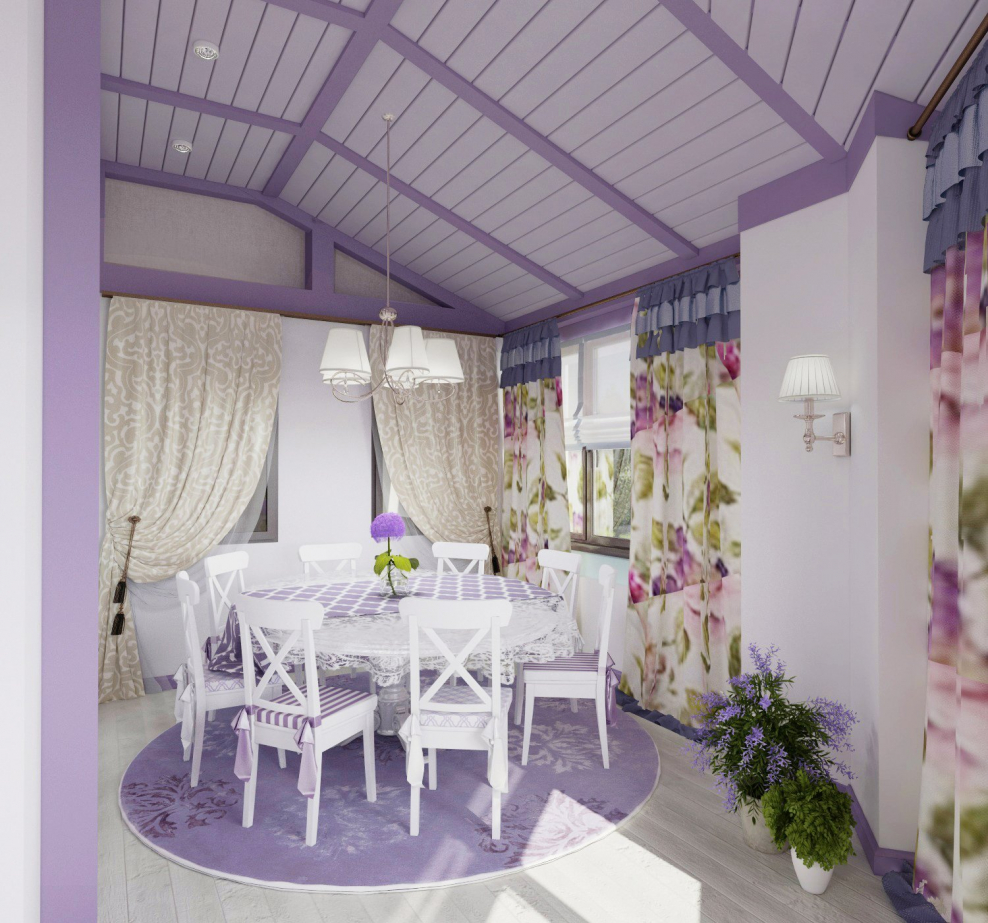 Фазенда "веранда в стиле Шале"