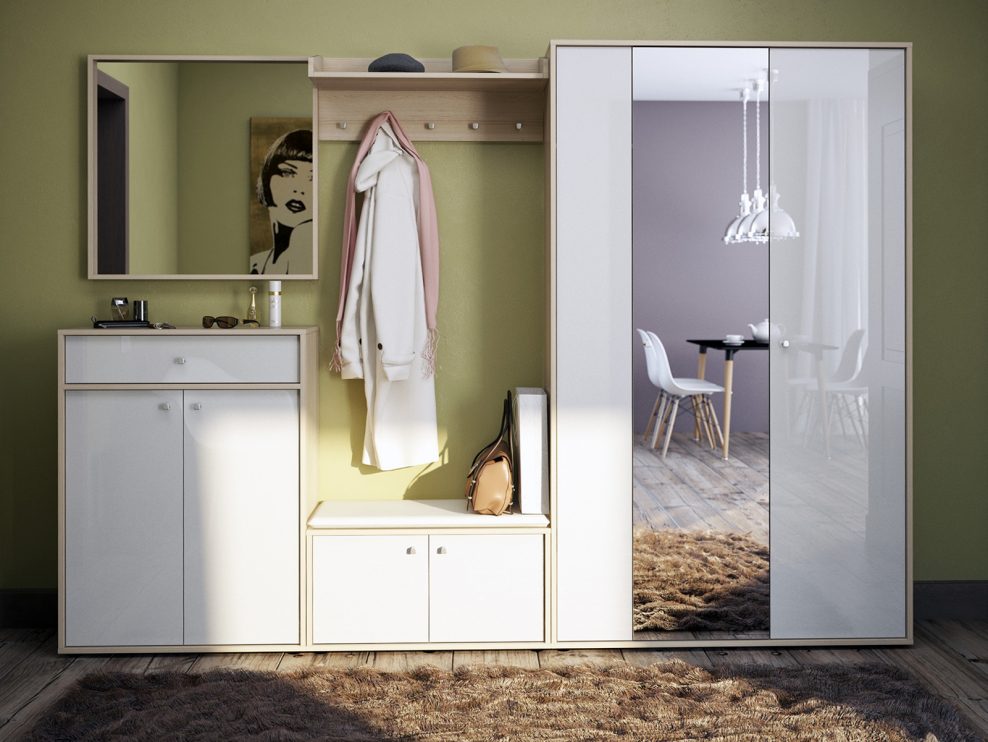 Прихожая Белла Latte