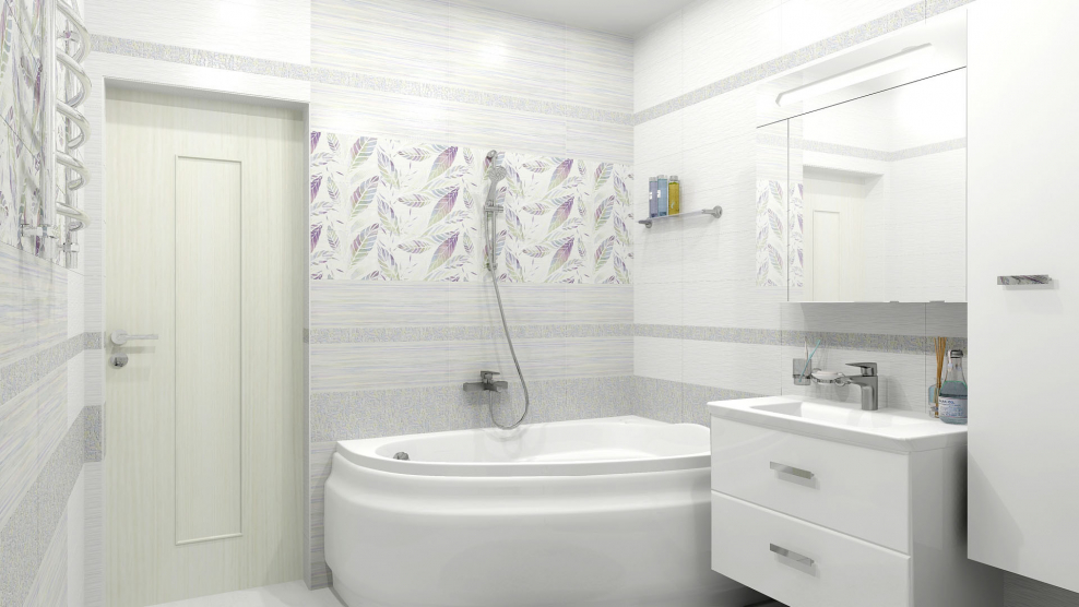 Плитка Lazio 27х40 настенная Еврокерамика