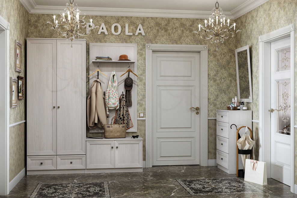 Прихожая Paola ясень Анкор светлый