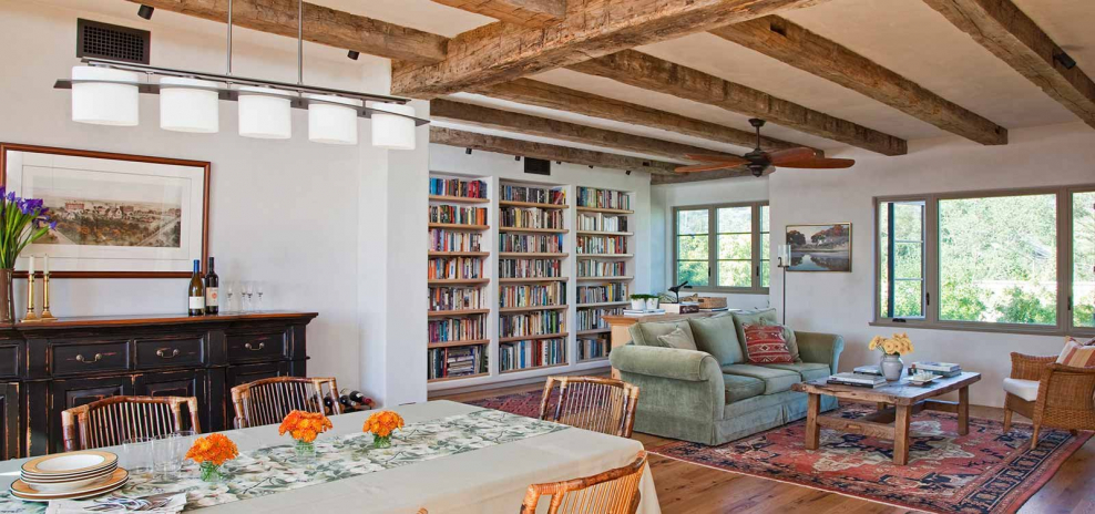 Деревянная колонна лофт