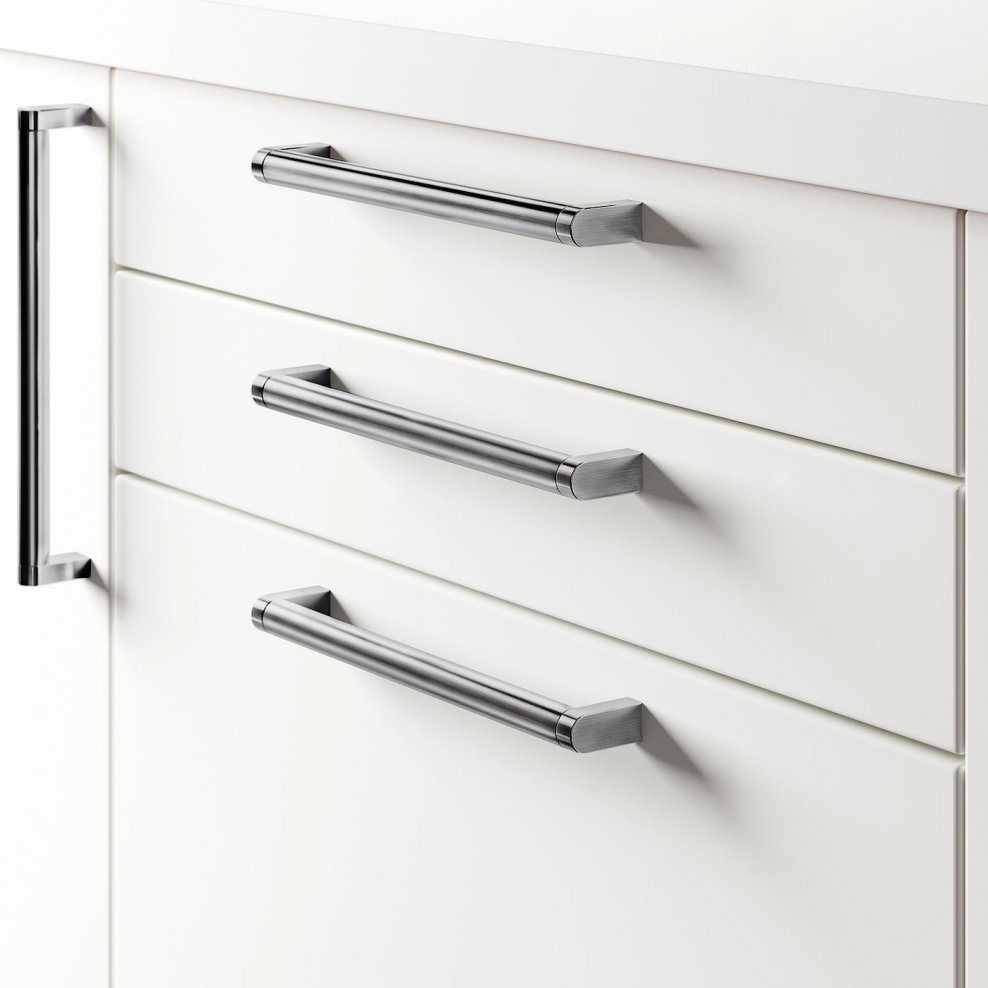 БАГГАНЭС ручка мебельная, черный 21мм