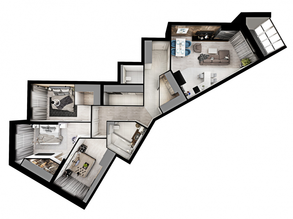 ЖК Легенда Казань планировка