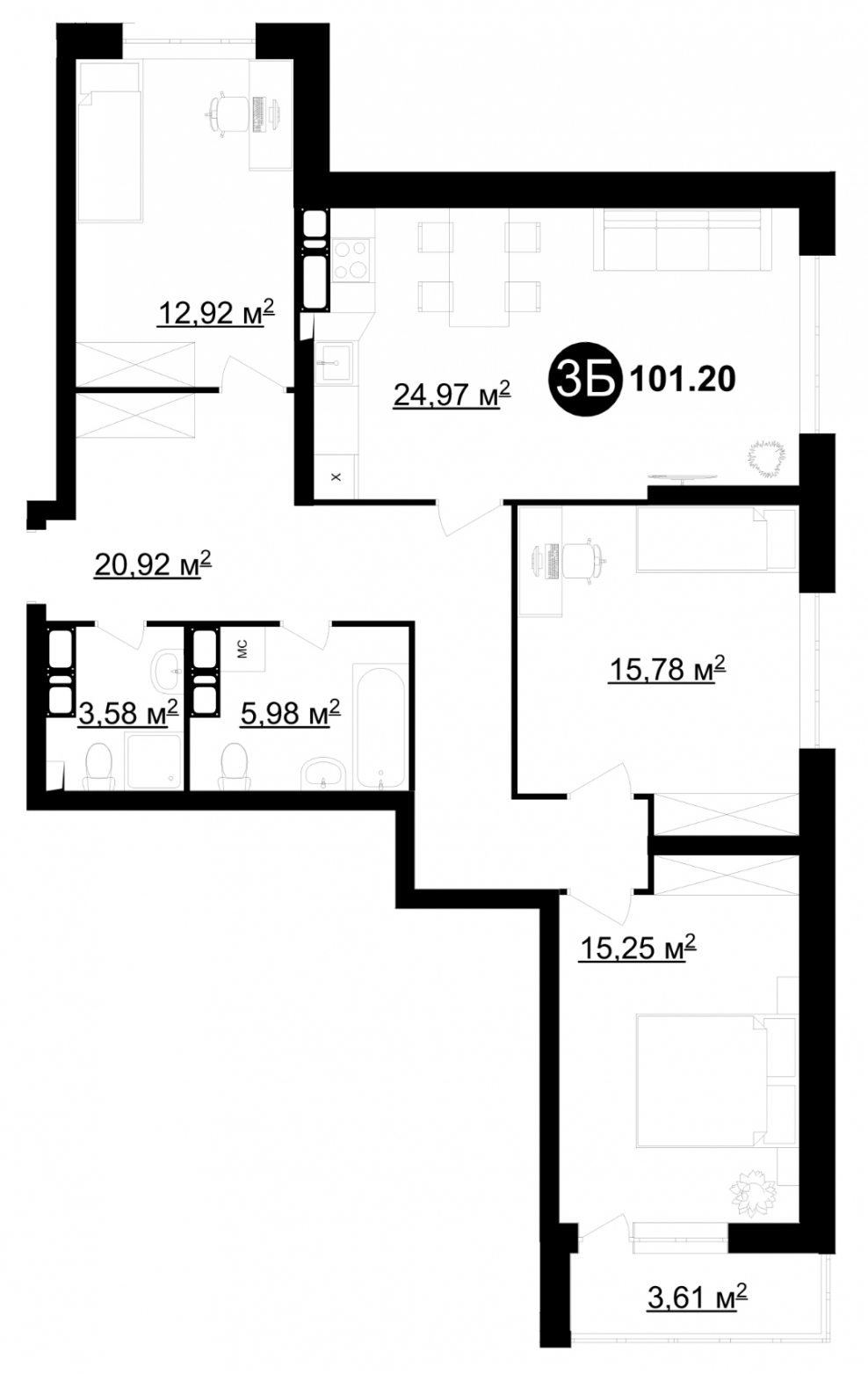 ЖК платинум планировки