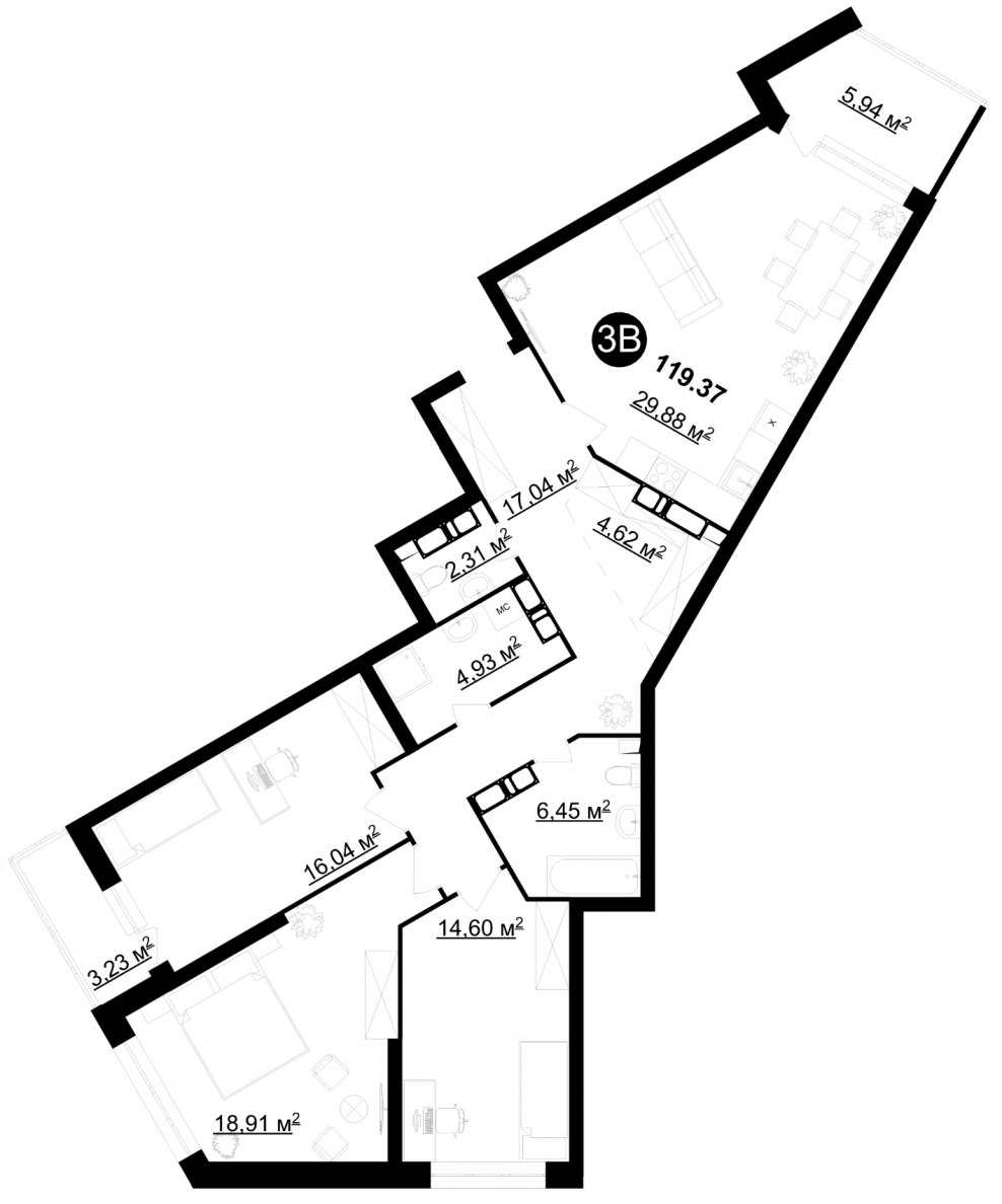 ЖК Легенда Казань планировка квартир