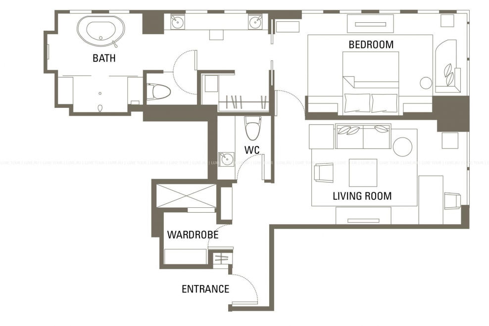 Морская симфония Адлер планировки