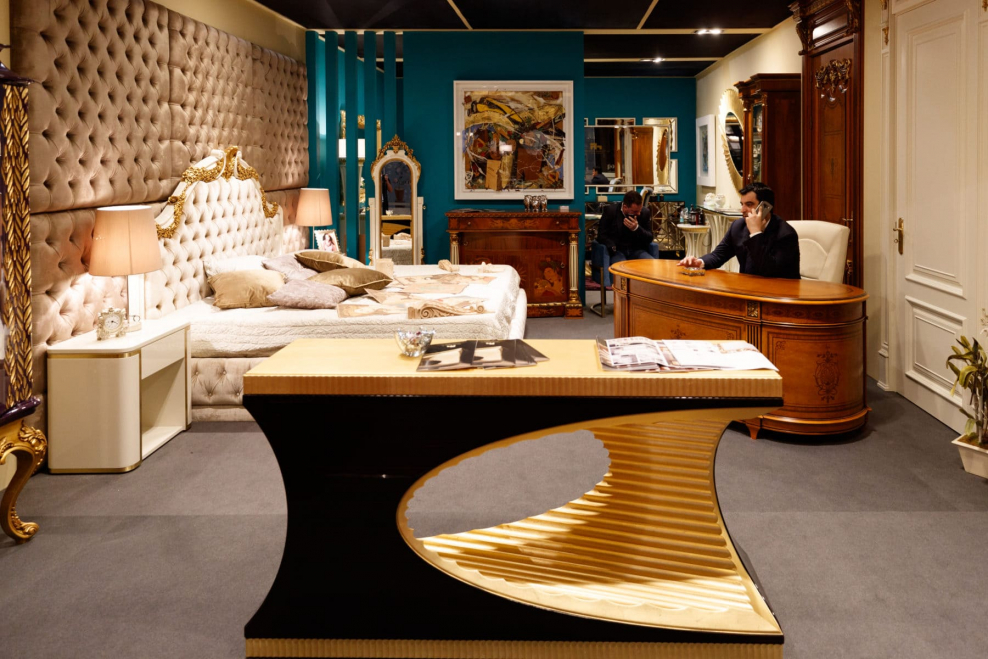 Итальянская выставка мебели