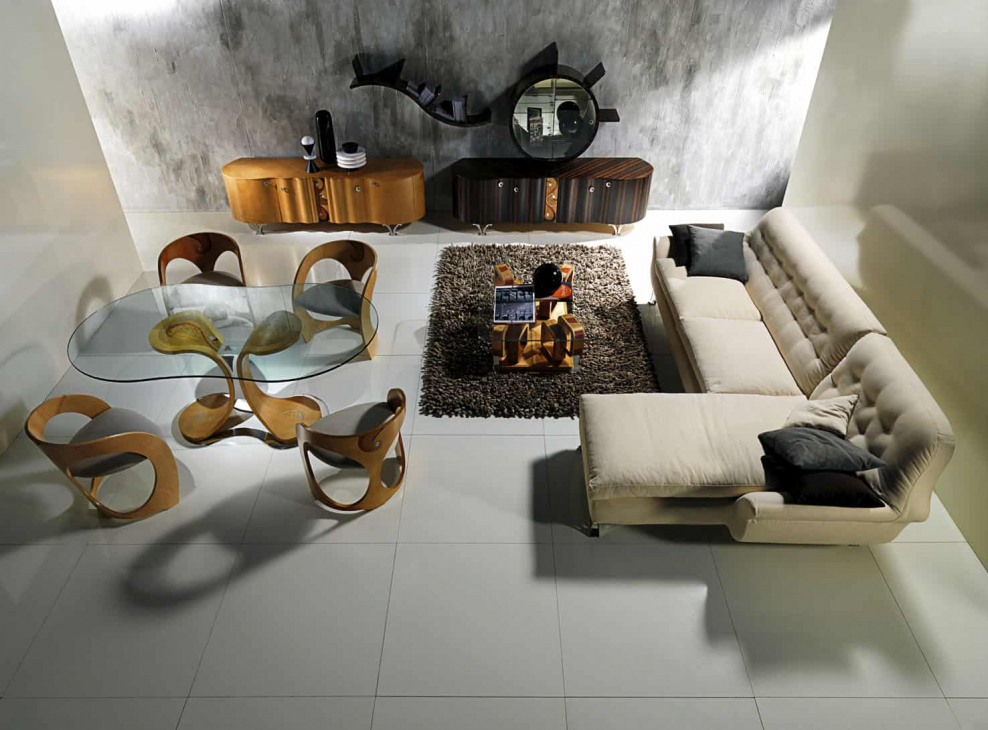 Необычный декор мебели