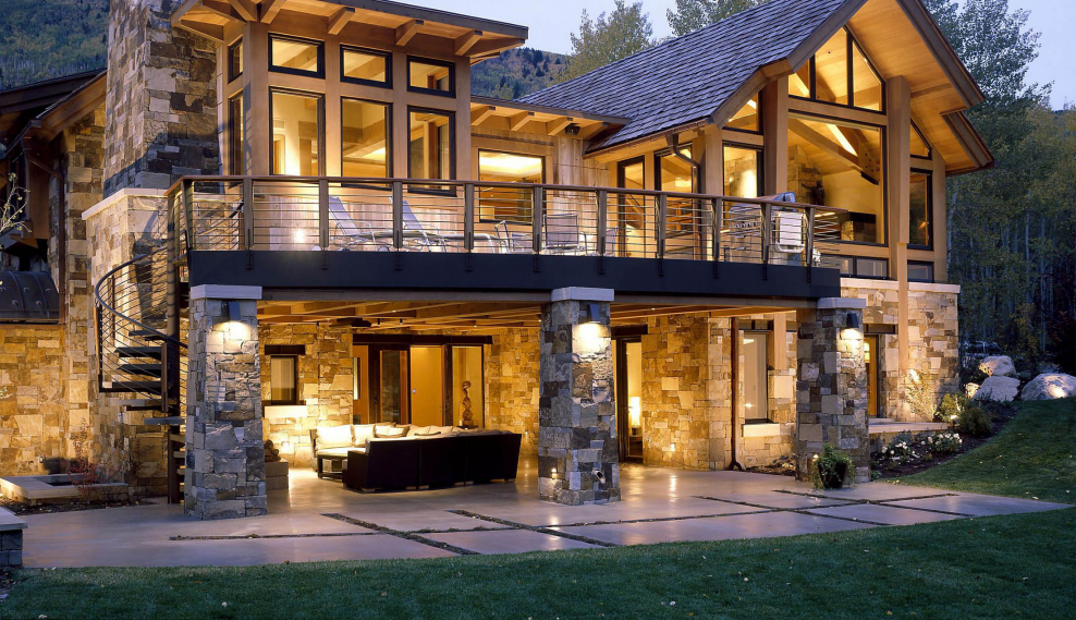 Красивые коттеджи