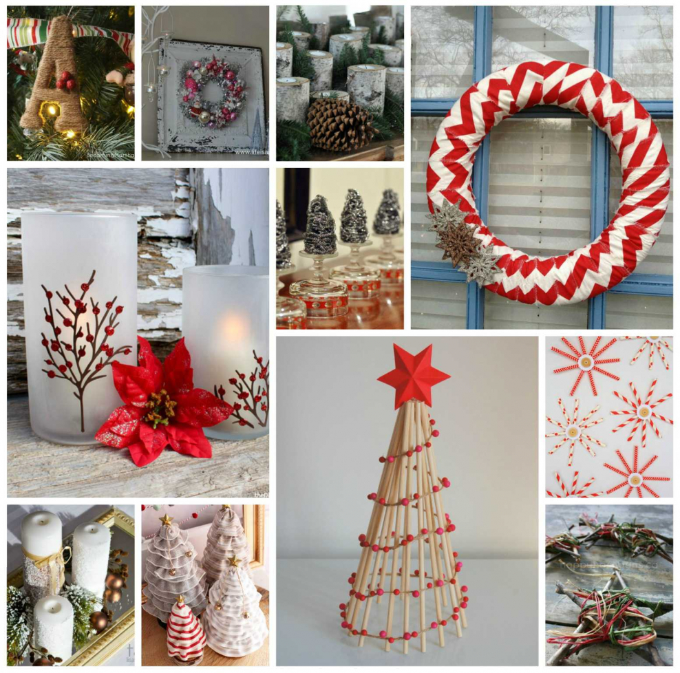 Оригинальный новогодний декор